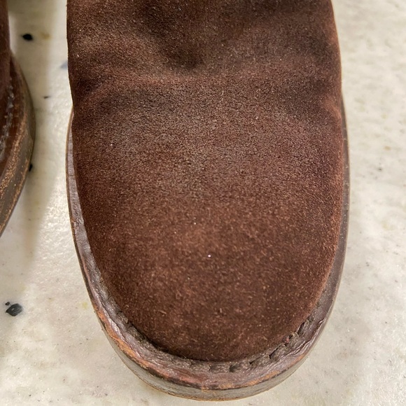 Gucci Labrador Cocoa Brown Suede Boots size 40.5 - Picture 10 of 13